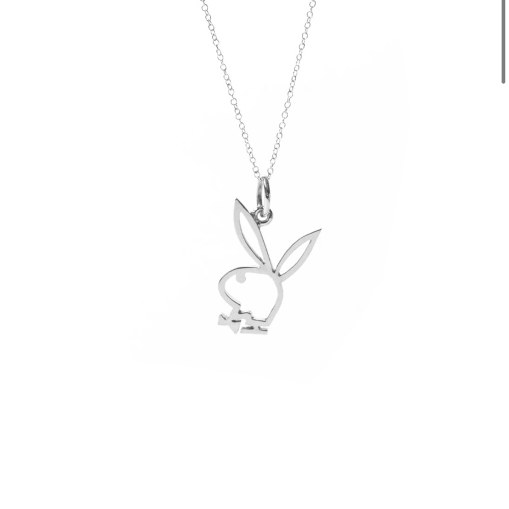 Sterling Silver High-End PLAYBOY Necklace by PLAYBOY x Lena Wald